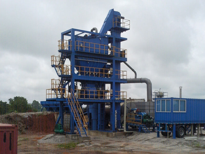 140TPH Mobile Asphalt Mixing Plant